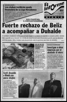 El Informe Nro. 2186 - Sección Principal