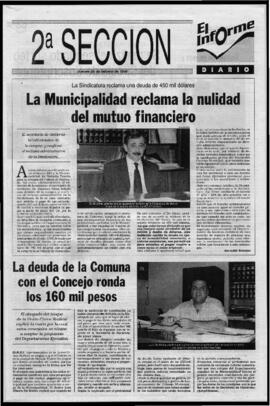 El Informe Nro. 2038 - Segunda Sección