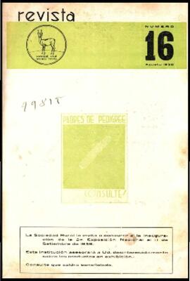 Revista de la Sociedad Rural de Venado Tuerto - Número 16