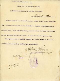 0036 - Circular N° 4; Dirección General de Estadística de la Provincia de Santa Fe