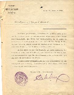 0137 - Caminos públicos sobre líneas férreas; Ministerio de Instrucción Pública y Agricultura de Santa Fe