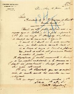 0180 - Asunto tratado en el Gobierno de Santa Fe; Roberto Beyschlag