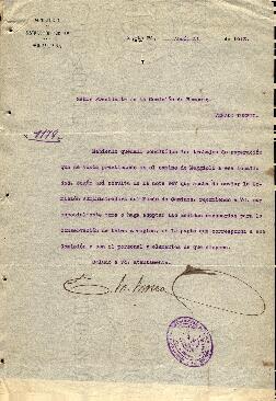 0104 - Arreglo de caminos; Ministerio de Instrucción Pública y Agricultura de Santa Fe