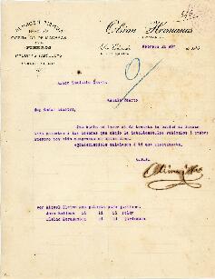 0313 - Patentes; Olsina Hnos., San Eduardo