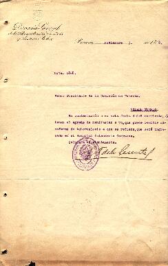 0176 - Ingreso de enfermos de tuberculosis; Administración Sanitaria y Asistencia Pública de Rosario de Santa Fe