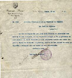 0101 - Denuncia; Comisaría General de San Urbano