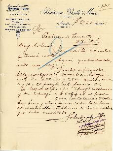 0134 - Presupuesto, Baltasar Dalle Mura, Arroyito, Córdoba
