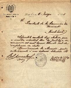 0071 - Devolución de documentación; Comisión de Fomento de Santa Teresa