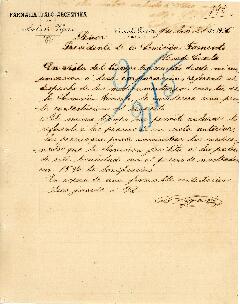 0193 - Pedido de respuesta y aclaración; Ambrosio Viganó, Farmacia Ítalo Argentina