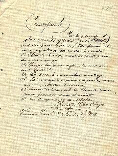 0189 - Presupuesto solicitado; Lindolfo López e Hijos