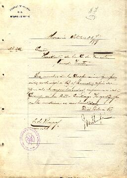 0087 - Médico, Comisión de Higiene de Rosario - firma ilegible