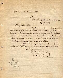 0073 - Pedido de información sobre impuestos; firma confusa