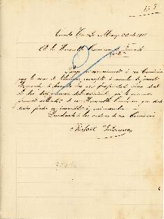 0158 - Casa de Tolerancia, cambio de dueño, Rafael I.