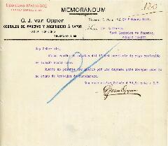 0120 - Presupuesto, G. J. van Oppen, Corralón de maderas y aserradero a vapor, Barrio Refinería, Rosario de Santa Fe