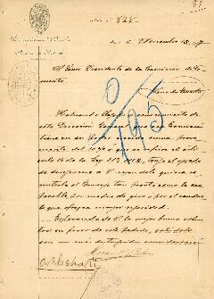 0081 - Envío del 10%; Dirección General de Escuelas