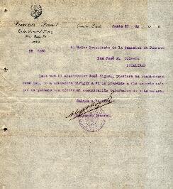 0077 - Sobre comunicación telefónica; Comisaría General, Departamento General López, Provincia de Santa Fe