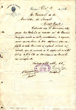 0050 - Cobro de patente; Comisión de Fomento de Carmen