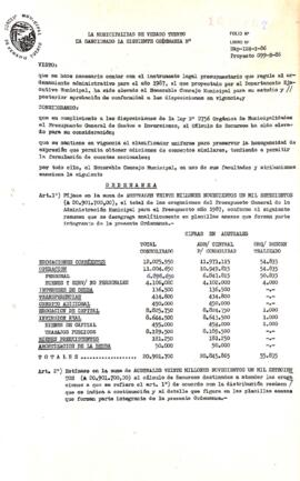 Ordenanzas 1644 a 1725