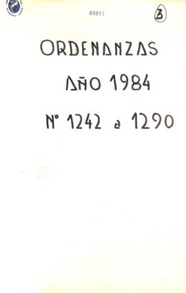 Ordenanzas 1242 a 1290