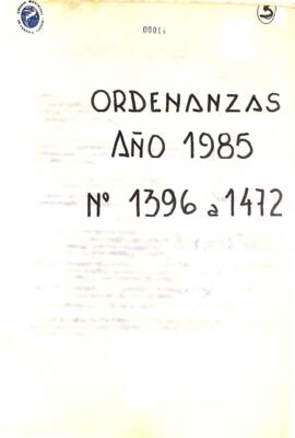 Ordenanzas 1396 a 1472