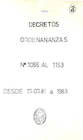 Ordenanzas 1055 a 1153