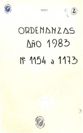 Ordenanzas 1154 a 1173